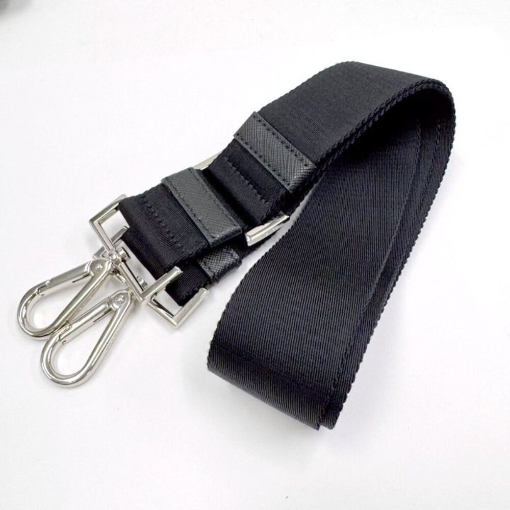 Prada Tessuto Tote Black Nylon Calf Leather - Picture 9 of 9